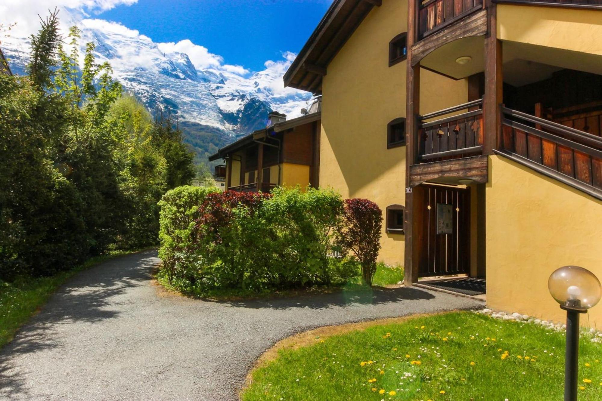 Les Capucins - View Off Mont-Blanc Range - 4 Pers Chamonix Exterior foto
