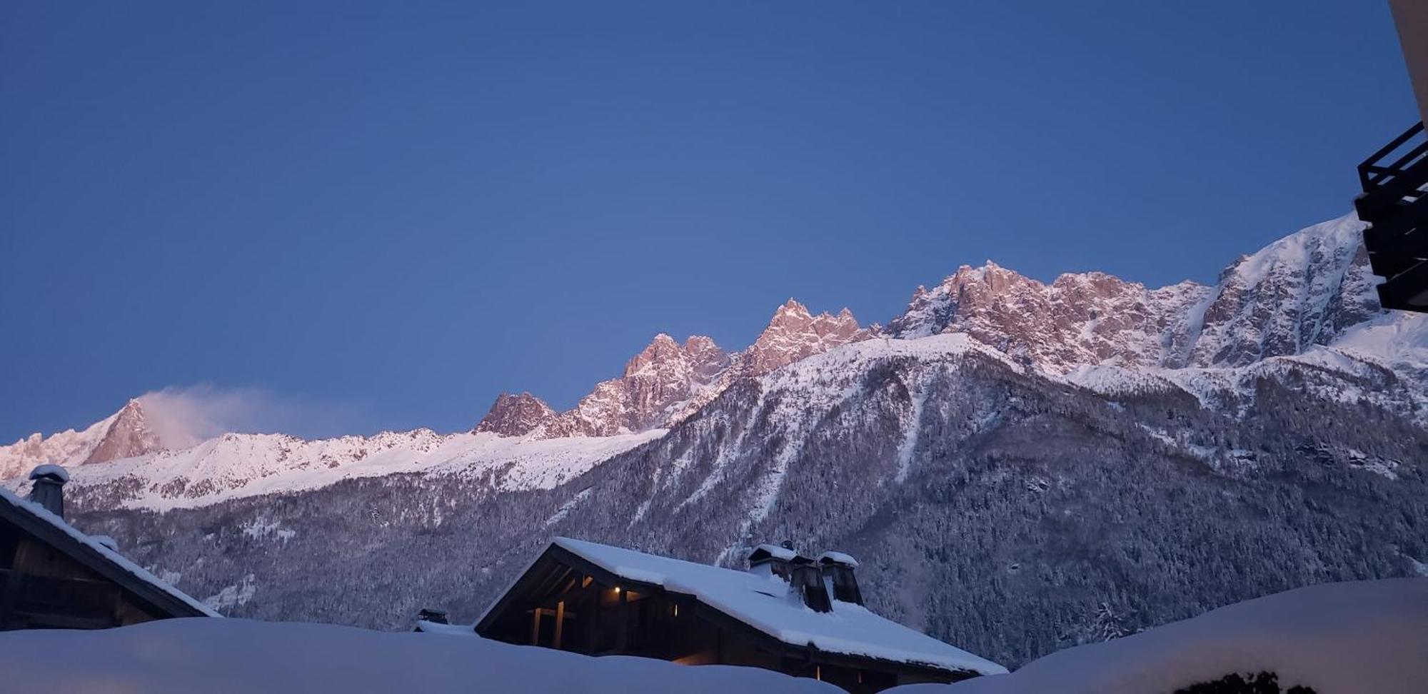 Les Capucins - View Off Mont-Blanc Range - 4 Pers Chamonix Exterior foto